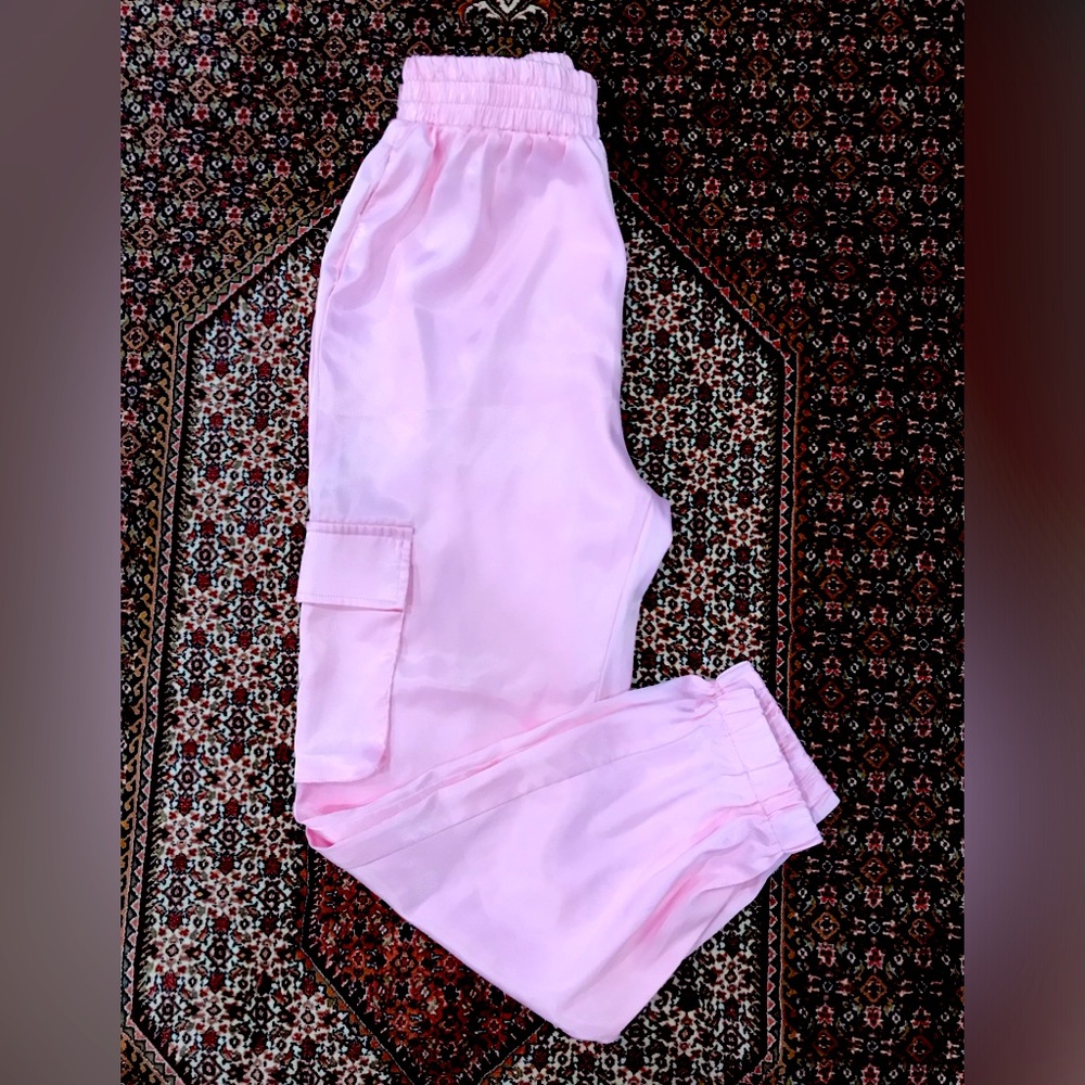 Carmar pink cargo pants. Never worn.